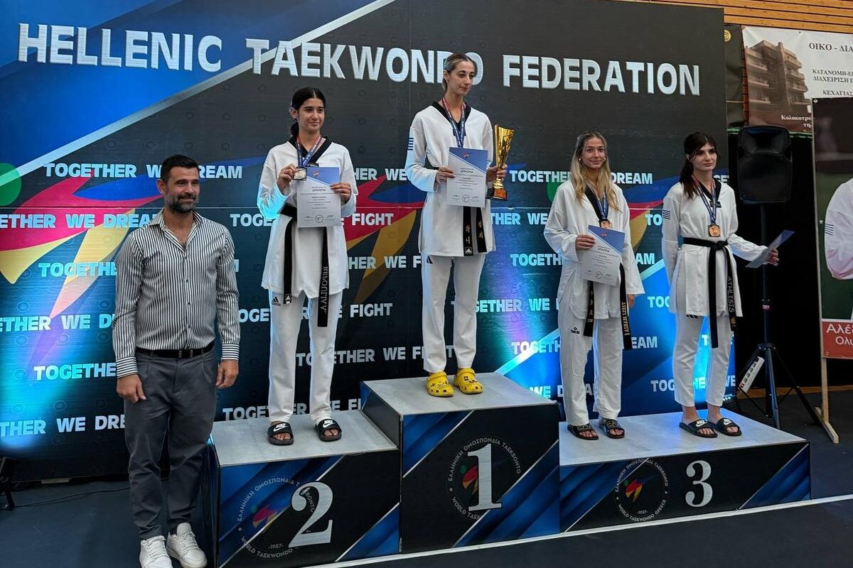 ΣΟΑΤ: Χρυσή η Φανή Τζέλη, χάλκινη η Μαρία Τζέλη στο πανελλήνιο Τάεκβοντό