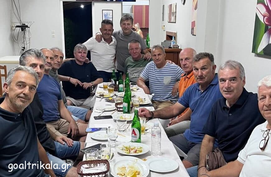 Ο Σακελλαρίου στον προεδρικό θώκο των Βετεράνων Α.Ο Τρίκαλα