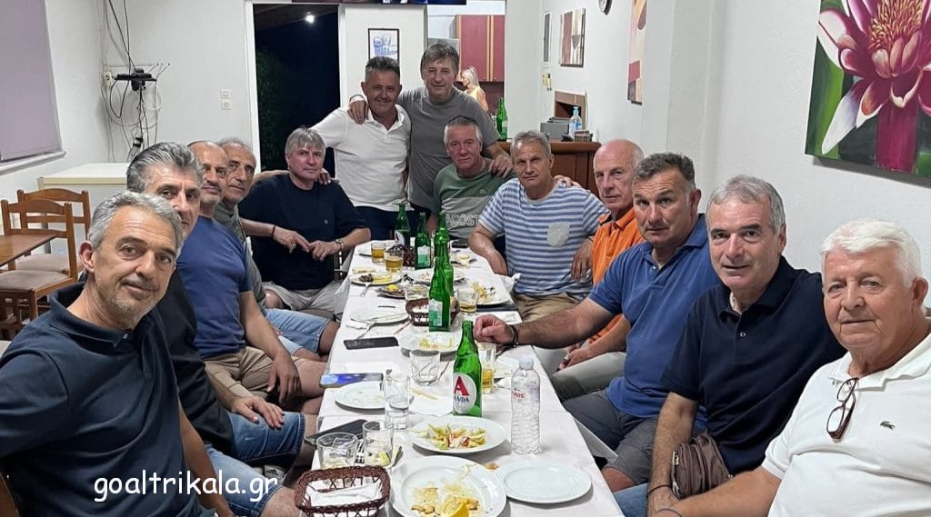 Ο Σακελλαρίου στον προεδρικό θώκο των Βετεράνων Α.Ο Τρίκαλα