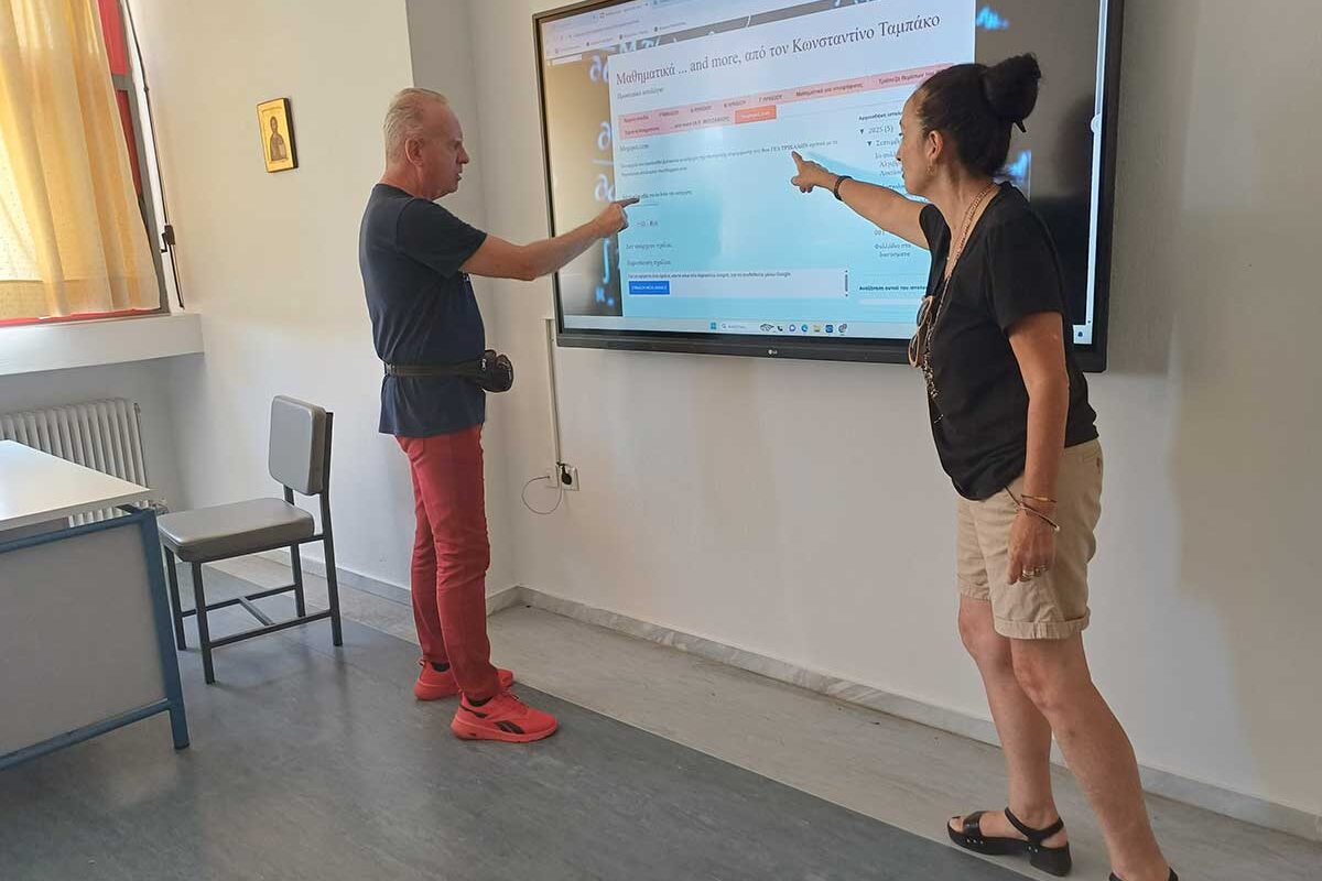 Επιμόρφωση στο 8ο ΓΕΛ Τρικάλων για δημιουργία ιστολογίου