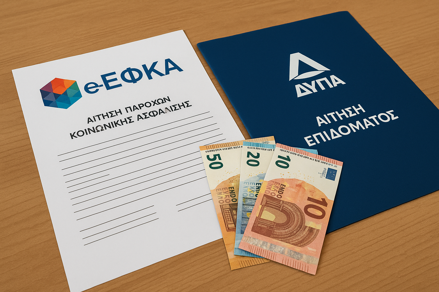 Καταβολές 74,6 εκατ. ευρώ σε 88.722 δικαιούχους από e-ΕΦΚΑ και ΔΥΠΑ