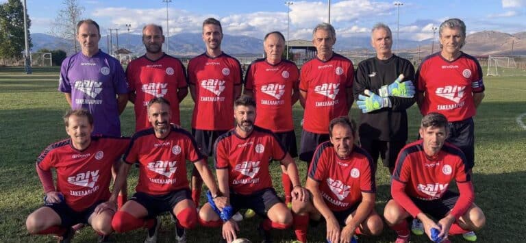 Αισθητή η συμμετοχή των Βετεράνων ΑΟΤ στο τουρνουά της Λάρισας