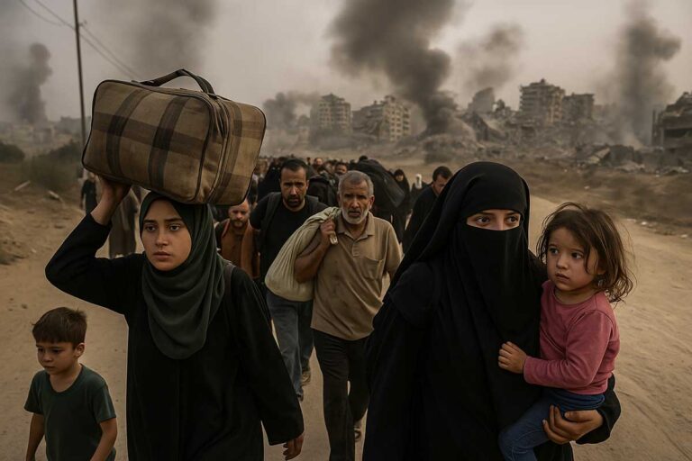 Κάτοικοι της Γάζας εγκαταλείπουν τα σπίτια τους μετά τις προειδοποιήσεις για χερσαία επιχείρηση