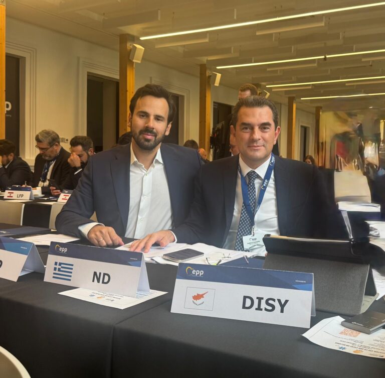 Ο Κώστας Σκρέκας στη Συνέλευση του ΕΛΚ στο Βίλνιους με θέμα την ασφάλεια και την ενότητα της Ευρώπης