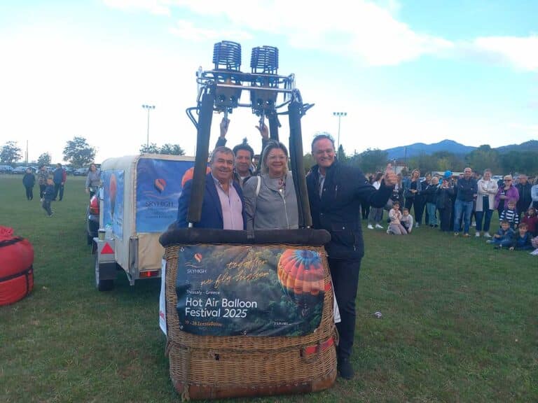 Δήμος Πύλης: Τα αερόστατα «σήκωσαν» τη διάθεση στο Παλαιομονάστηρο