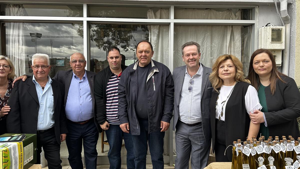 Ο Γιώργος Τσιακάλος στην 3η Γιορτή Λαδιού της Αύρας
