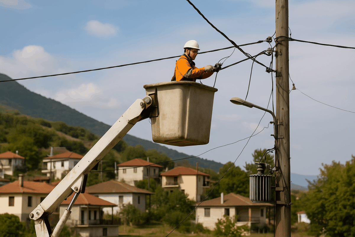 Χωρίς ρεύμα την Πέμπτη Μεγάλο Κεφαλόβρυσο και Κηπάκι