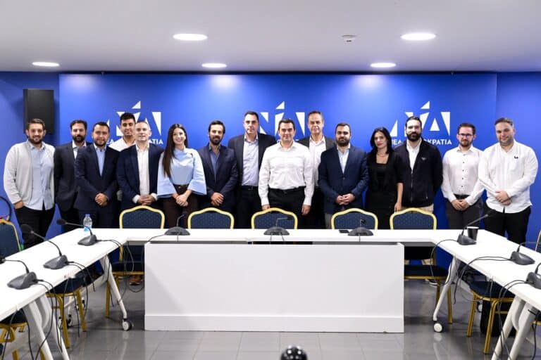 Κώστας Σκρέκας στην πρώτη συνεδρίαση της νέας Κεντρικής Επιτροπής ΟΝΝΕΔ