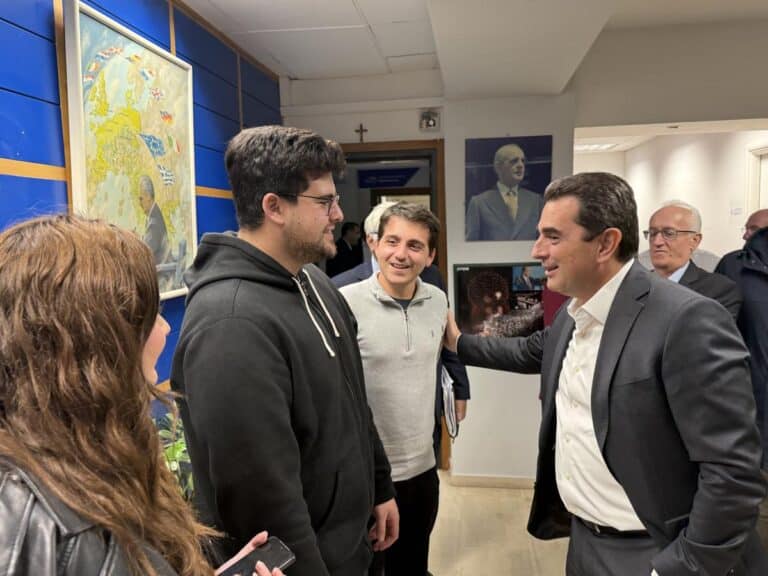 Κώστας Σκρέκας στη Θεσσαλονίκη – ομιλία για τη συμμετοχή στις εσωκομματικές εκλογές της ΝΔ