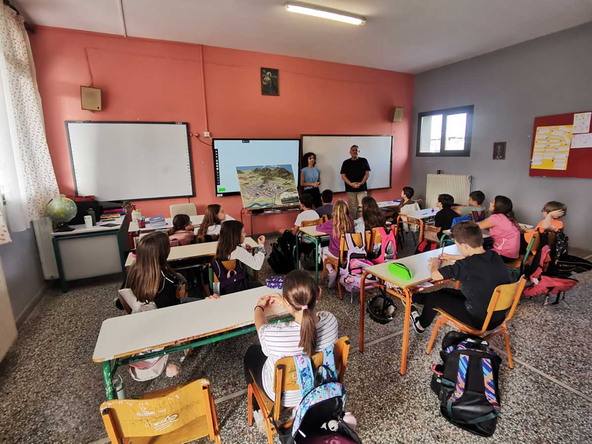«Ανθεκτική Θεσσαλία»: Εκπαιδευτικό πρόγραμμα για το νερό στα σχολεία των Τρικάλων