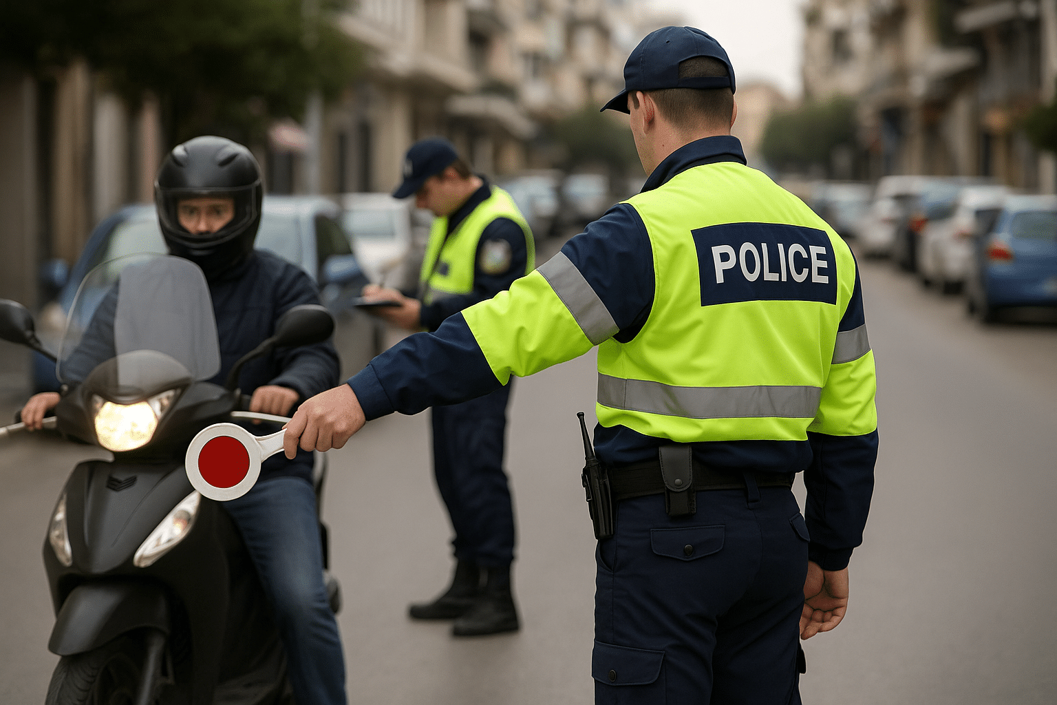 25 παραβάσεις για κράνος στα Τρίκαλα σε μία εβδομάδα