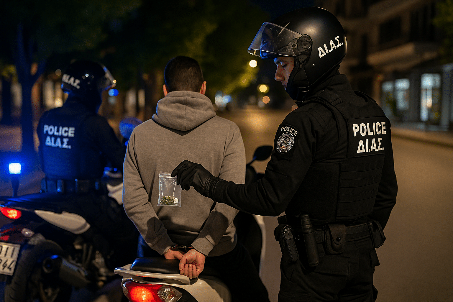 Σύλληψη για μικροποσότητες ναρκωτικών στα Τρίκαλα