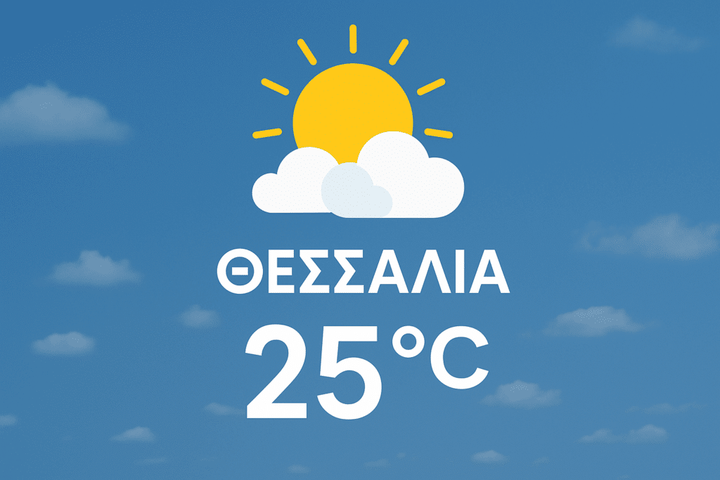 Καιρός Παρασκευή 10/10: Αίθριος με άνοδο θερμοκρασίας – Στη Θεσσαλία έως 25°C