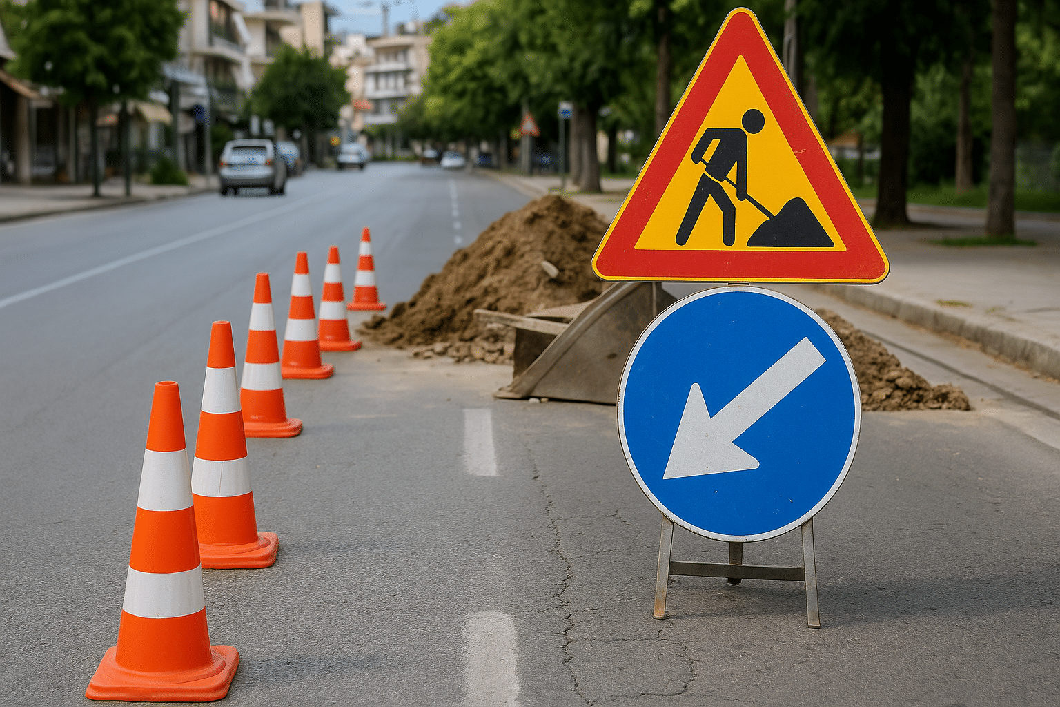 Τρίκαλα: Κλειστοί δρόμοι και αλλαγές στην κυκλοφορία 10–21/10