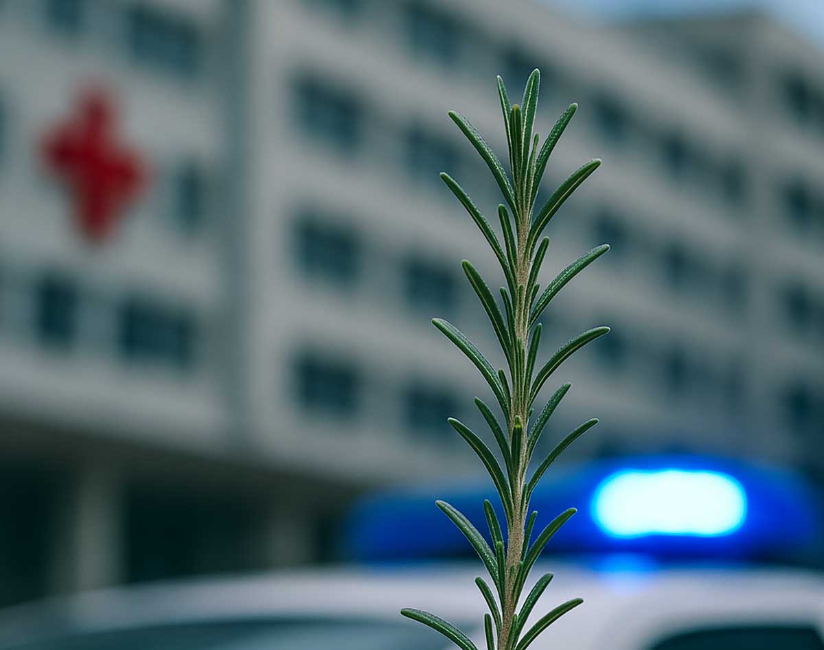 Στη Θεσσαλονίκη συνέλαβαν συνταξιούχο γιατί έκοψε… δενδρολίβανο από παρτέρι νοσοκομείου