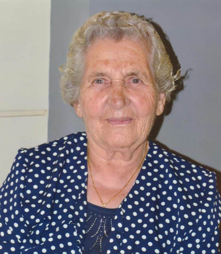 Σε ηλικία 88 ετών έφυγε από τη ζωή η Μαρία (Μπρέντα) Τσιαντή.