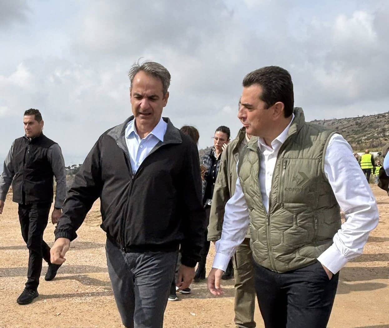 Σκρέκας με Μητσοτάκη: Ένα εκατομμύριο δέντρα στη Νέα Πεντέλη