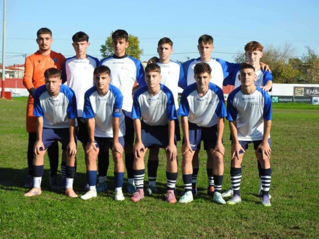 Πρωτάθλημα Ενώσεων Κ 16: Νίκη της ΕΠΣΤ με… υπογραφή Σκρέκα