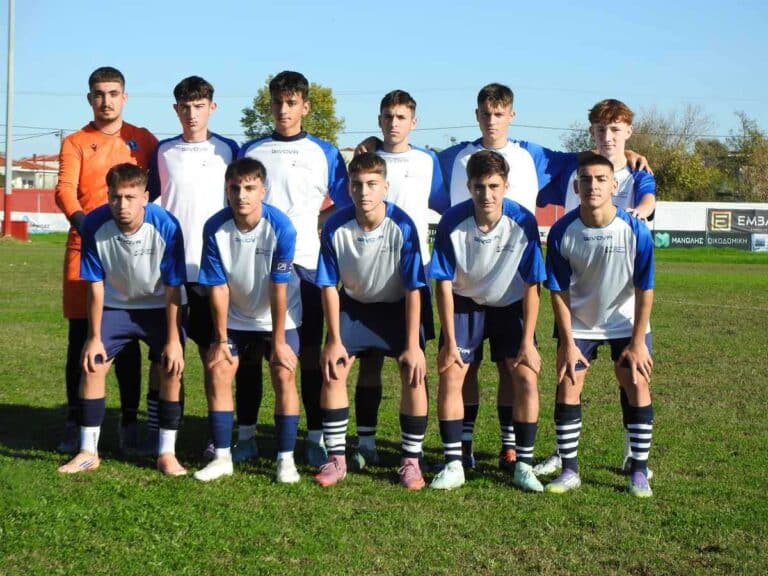 Πρωτάθλημα Ενώσεων Κ 16: Νίκη της ΕΠΣΤ με… υπογραφή Σκρέκα