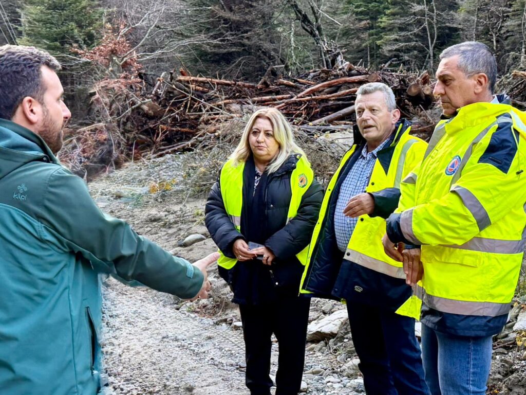 Αυτοψία Κουρέτα στις ζημιές του Ασπροποτάμου
