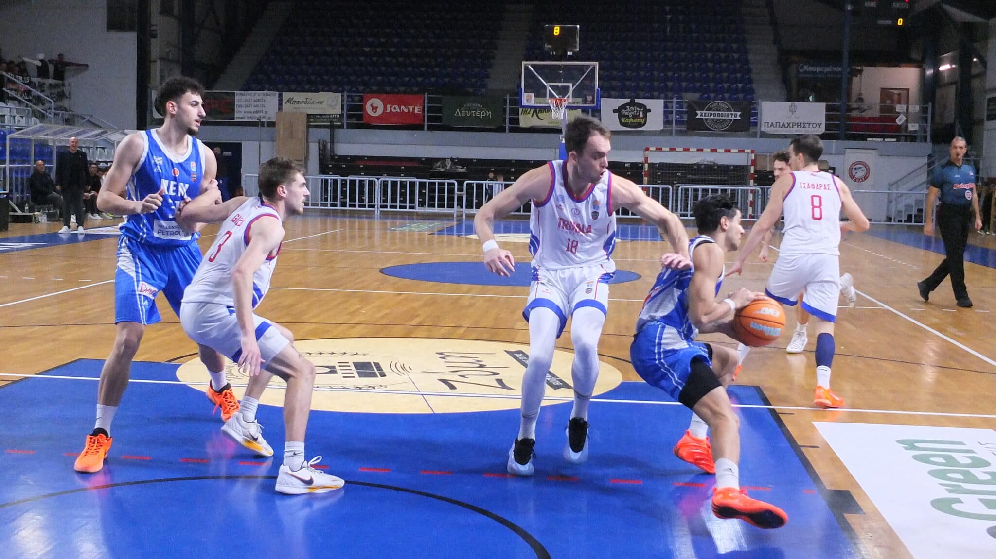Κατάθεση ψυχής τα Τρίκαλα Basket, αλλά έχασαν 84-88 από τη Μεγαρίδα