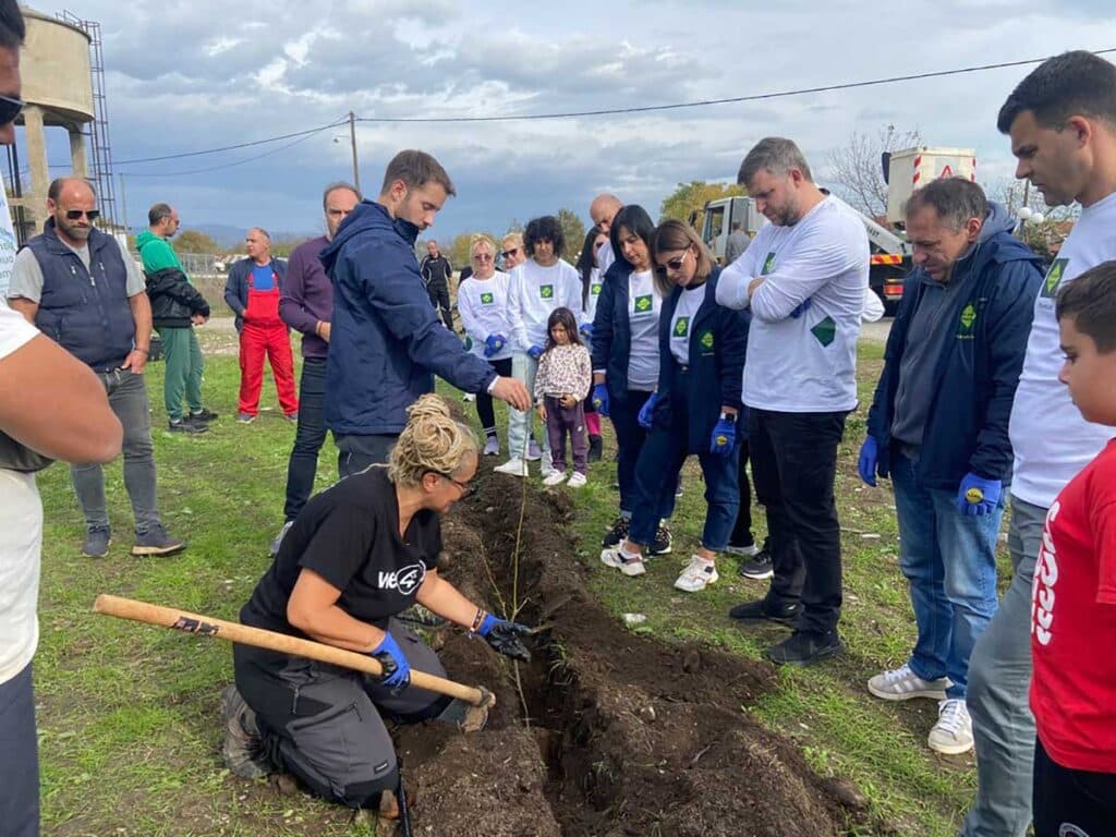Τρίκαλα: Φυτεύτηκαν 70 νέα δέντρα στη Μεγάρχη