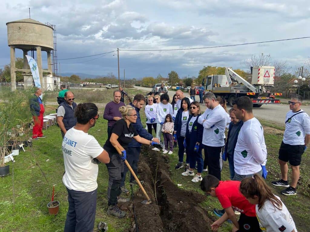 Τρίκαλα: Φυτεύτηκαν 70 νέα δέντρα στη Μεγάρχη