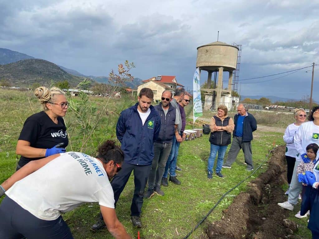 Τρίκαλα: Φυτεύτηκαν 70 νέα δέντρα στη Μεγάρχη