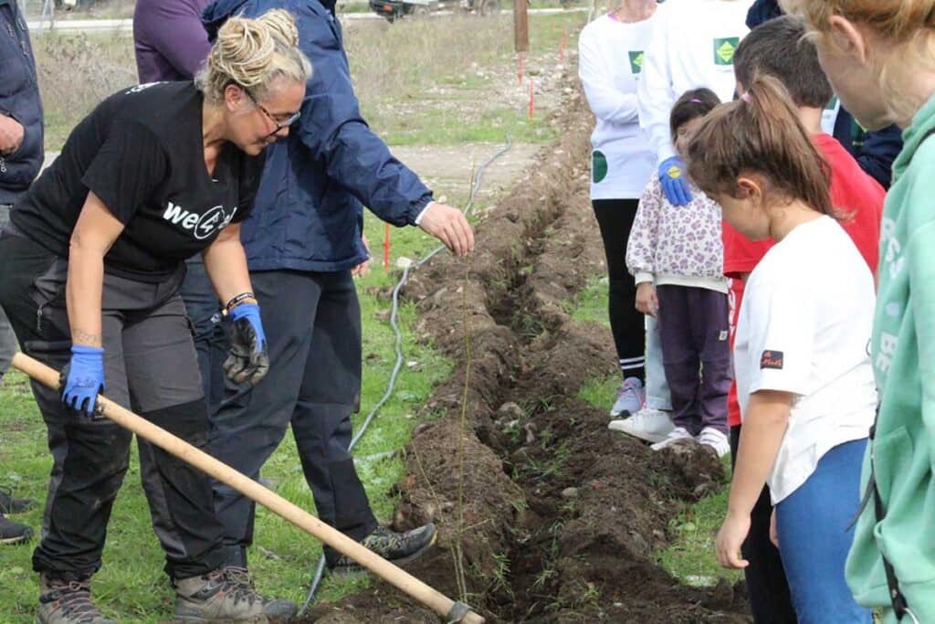 Τρίκαλα: Φυτεύτηκαν 70 νέα δέντρα στη Μεγάρχη