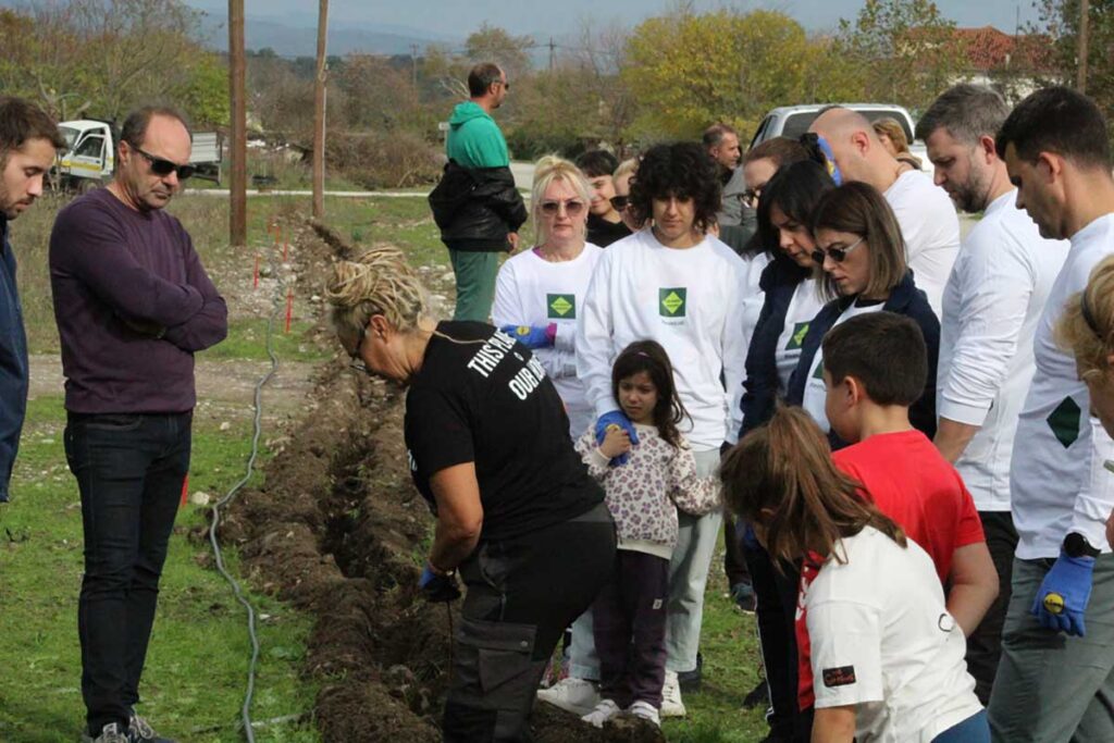 Τρίκαλα: Φυτεύτηκαν 70 νέα δέντρα στη Μεγάρχη