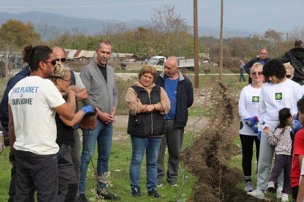 Τρίκαλα: Φυτεύτηκαν 70 νέα δέντρα στη Μεγάρχη