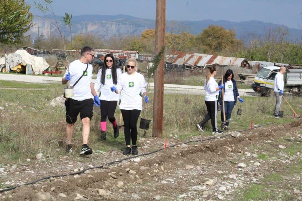 Τρίκαλα: Φυτεύτηκαν 70 νέα δέντρα στη Μεγάρχη