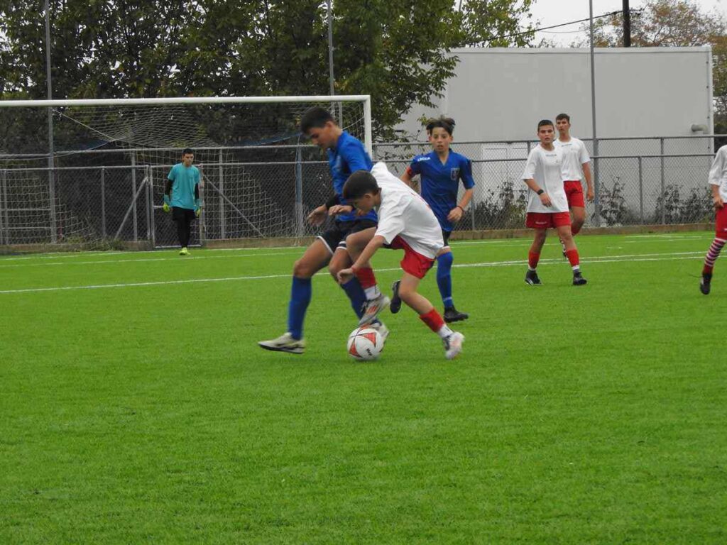 Στιγμιότυπα από τον αγώνα της Κ14 ΕΠΣ Τρικάλων με την ΕΠΣ Πιερίας για το πρωτάθλημα Μικτών Ομάδων.