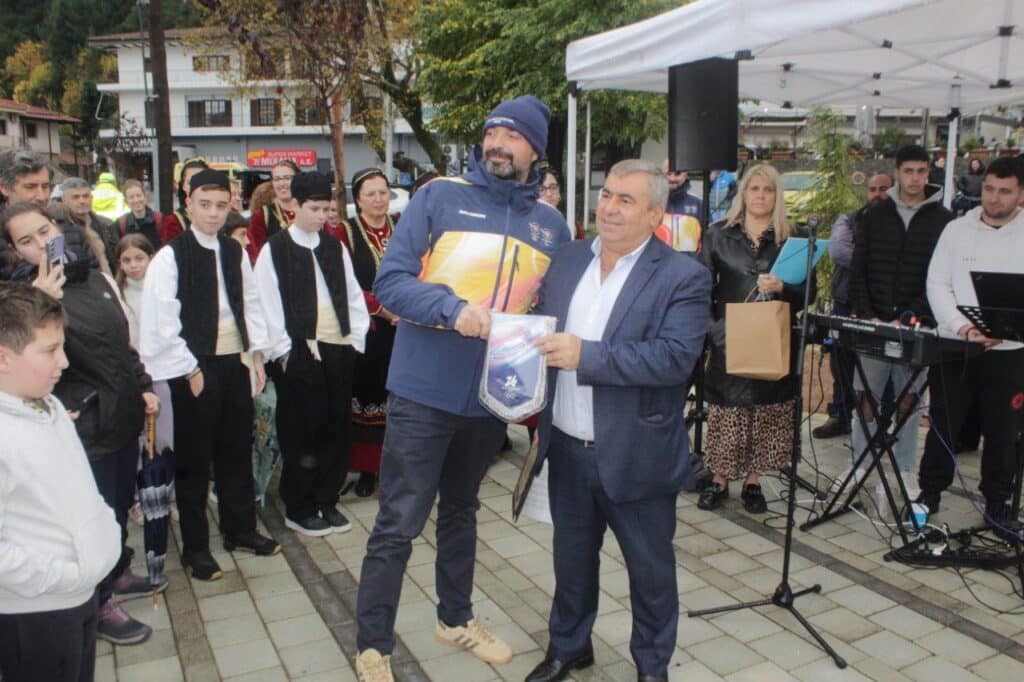 Η Ολυμπιακή Φλόγα Milano–Cortina 2026 πέρασε από την Πύλη