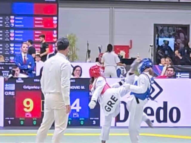 Taekwondo: Ελαμψε η Μελιτίνη Γρηγορίου – Χάλκινο μετάλλιο στο Πανευρωπαϊκό!