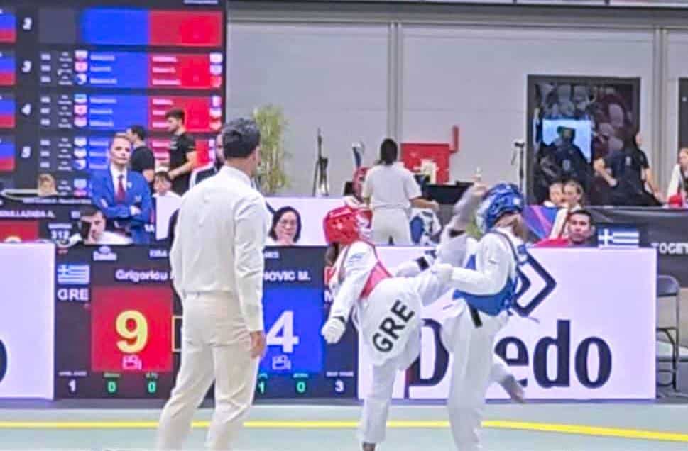 Taekwondo: Ελαμψε η Μελετίνη Γρηγορίου - Χάλκινο μετάλλιο στο Πανευρωπαϊκό!