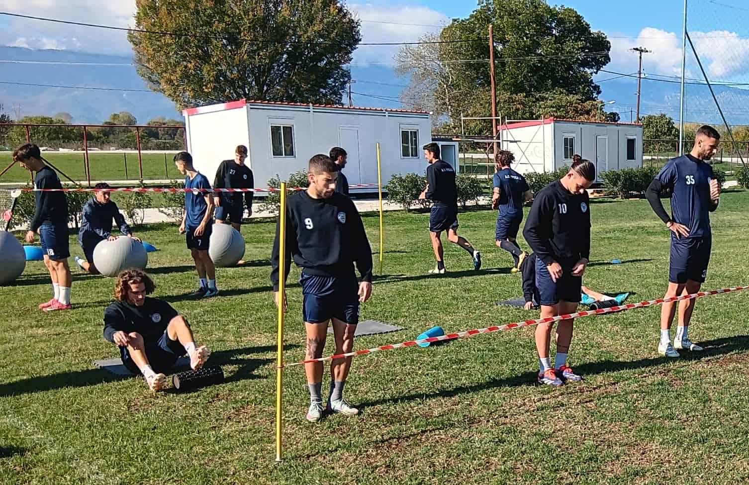 Προετοιμασία για τον Θεσπρωτό στον ΑΟΤ