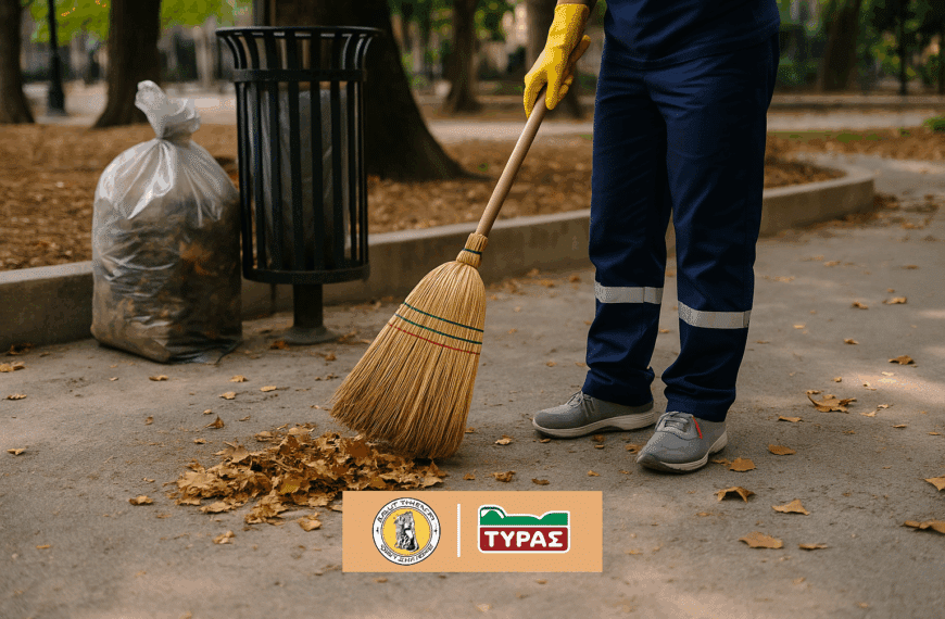 Δήμος Τρικκαίων και ΤΥΡΑΣ σε δράση καθαριότητας 26 ημερών