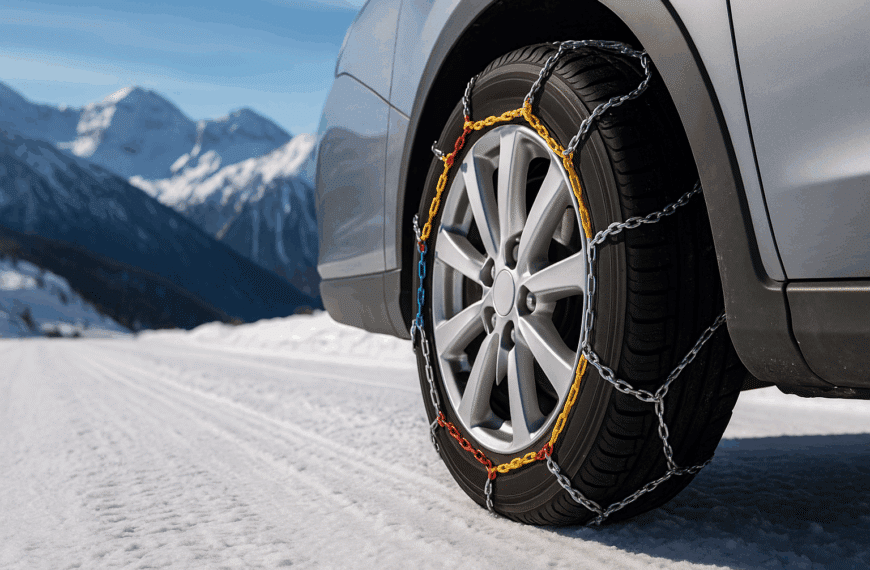 Υποχρεωτικές αλυσίδες σε όλο το οδικό δίκτυο της Π.Ε. Τρικάλων