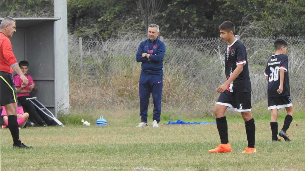 Στιγμιότυπο από αγώνα ποδοσφαίρου Κ14 ΕΠΣΤ