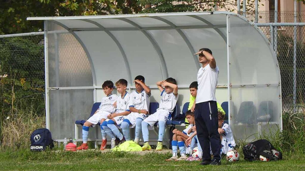 Στιγμιότυπο από αγώνα ποδοσφαίρου Κ14 ΕΠΣΤ