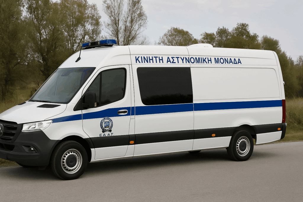Δρομολόγια Κινητών Αστυνομικών Μονάδων στη Θεσσαλία