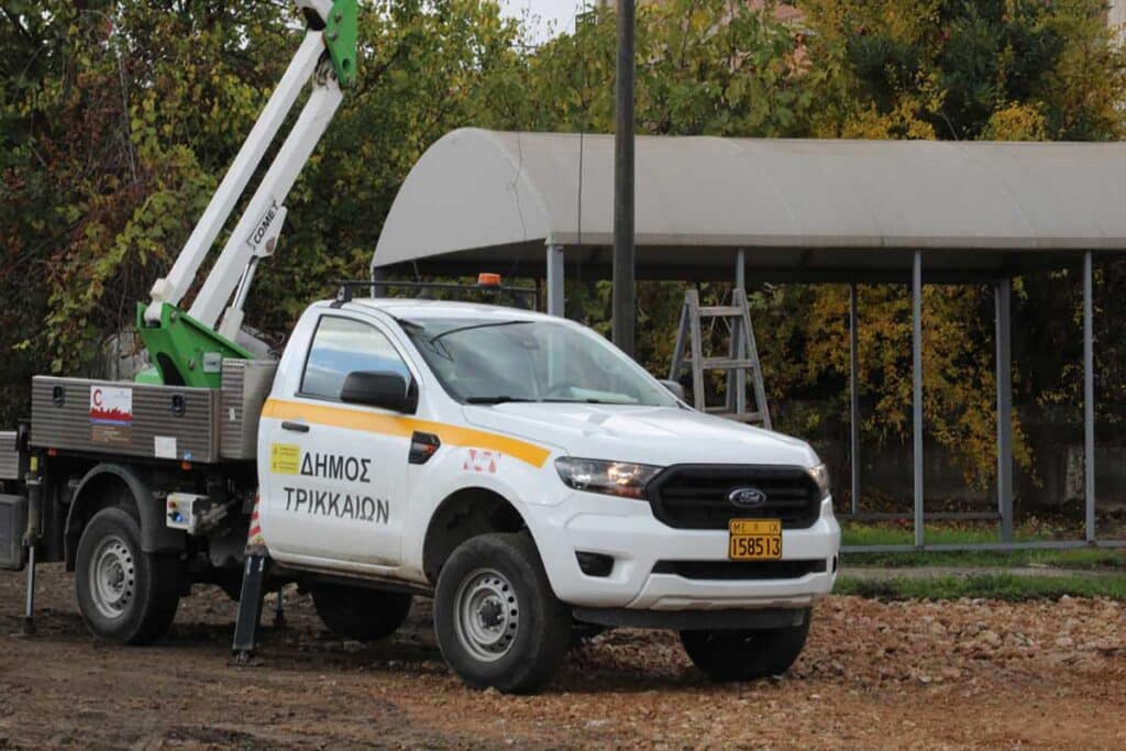 Νέος χώρος στάθμευσης για τον Μύλο των Ξωτικών – Επιθεώρηση από τον Δήμαρχο Τρικκαίων