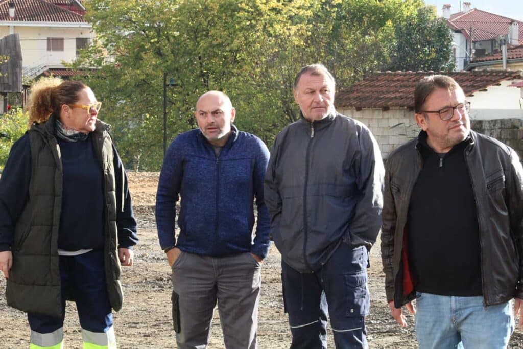 Νέος χώρος στάθμευσης για τον Μύλο των Ξωτικών – Επιθεώρηση από τον Δήμαρχο Τρικκαίων