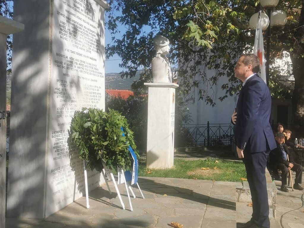 Ελευθέρια Πλατάνου Τρικάλων: Τιμή στους πεσόντες και αγώνες νέων