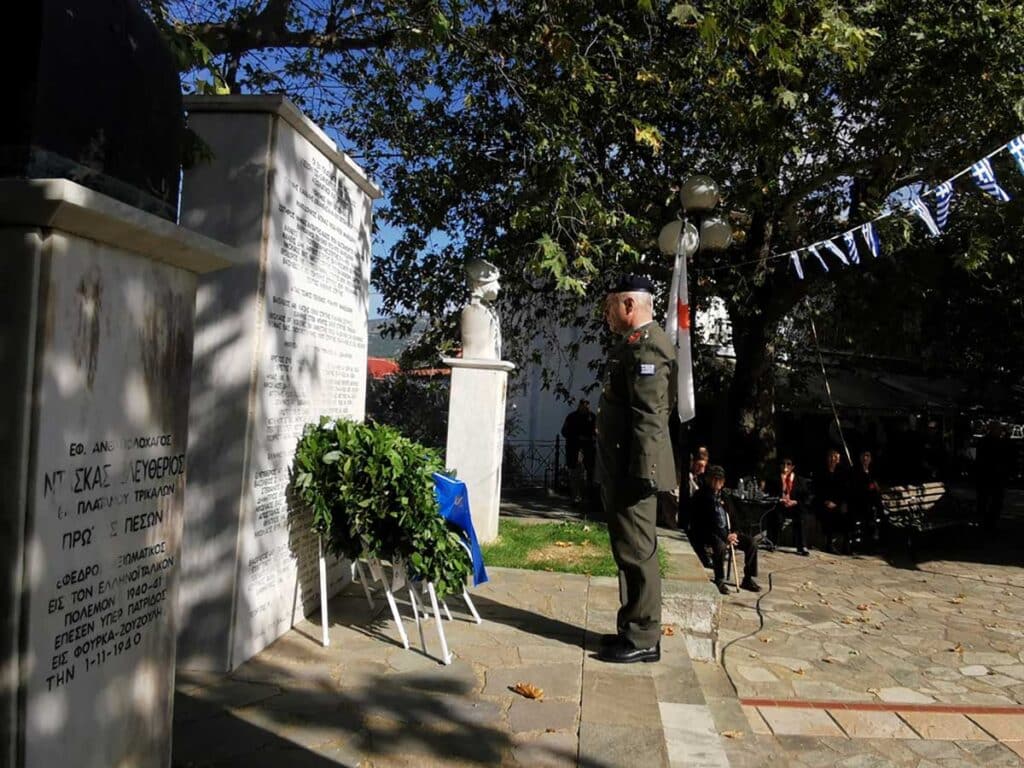 Ελευθέρια Πλατάνου Τρικάλων: Τιμή στους πεσόντες και αγώνες νέων
