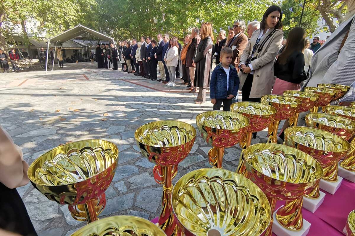 Ελευθέρια Πλατάνου Τρικάλων: Τιμή στους πεσόντες και αγώνες νέων