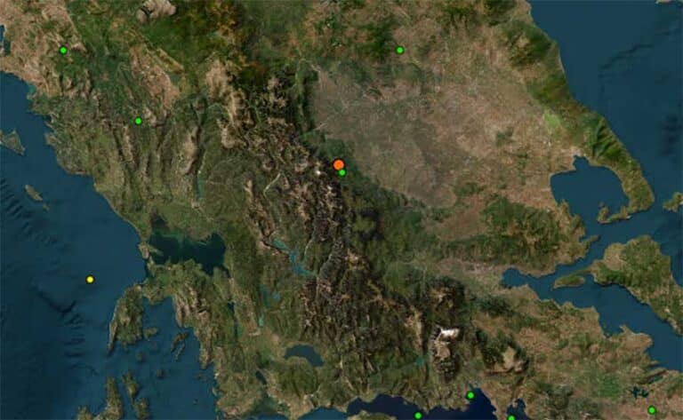 Νέος σεισμός 3,4R κοντά στο Νεοχώρι – Συνεχίζεται η σεισμική ακολουθία