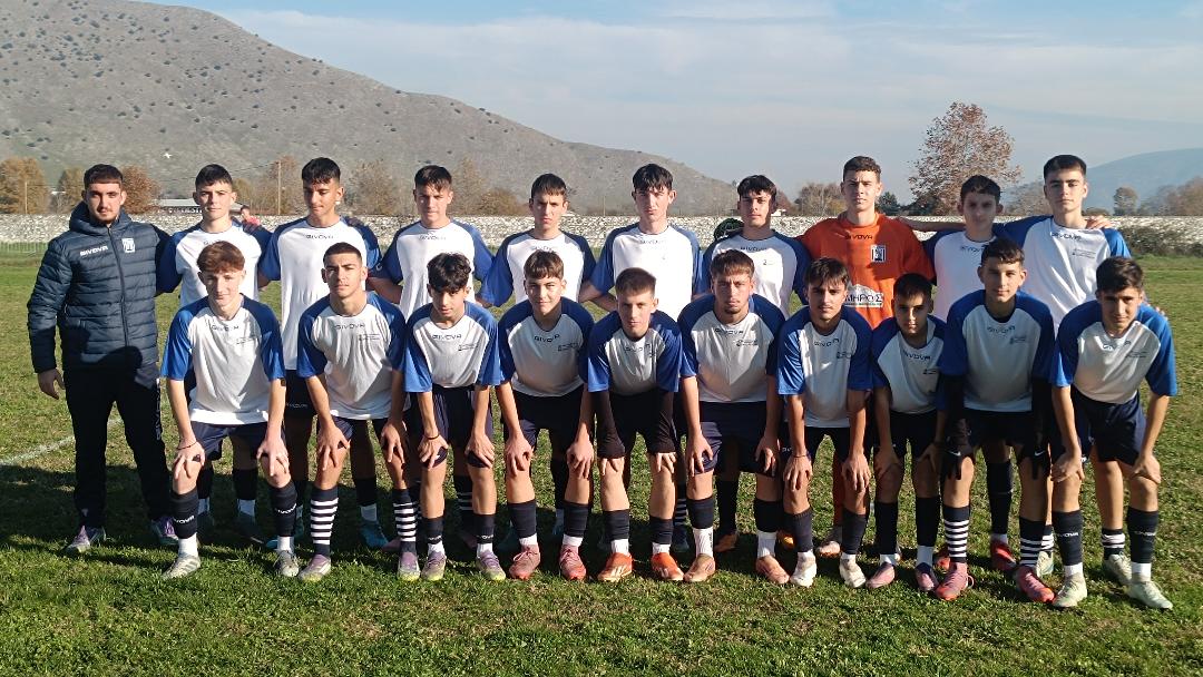 Κ 16: Βαριά ήττα της ΕΠΣΤ 1-5 από την Καρδίτσα