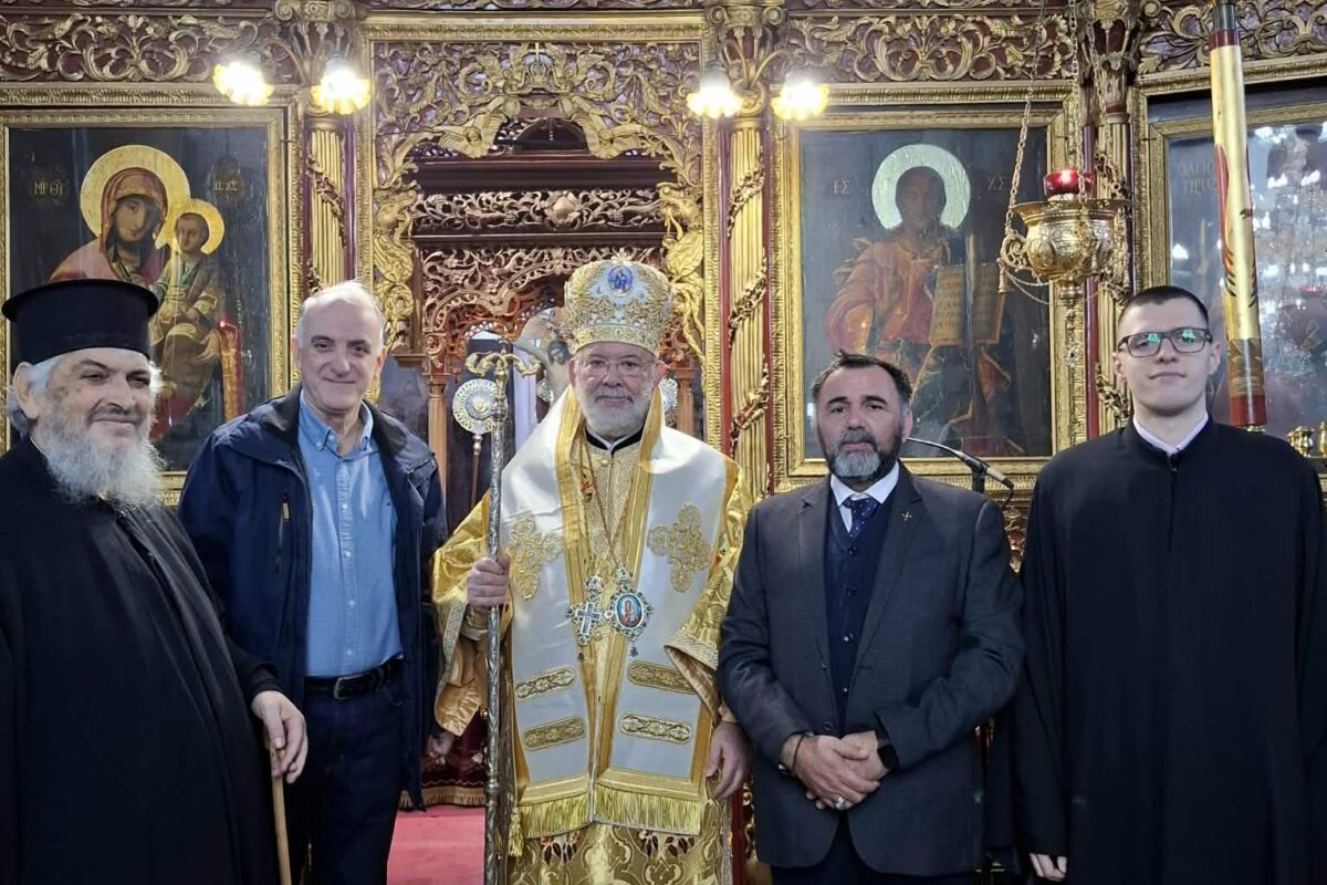 Στο πλευρό του Επισκόπου Κιγκάλι το Σωματείο Ιεροψαλτών Τρικάλων